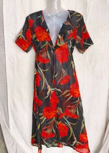 FLORAL PRINT DRESS