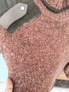 Unique Knit Turtleneck Sweater