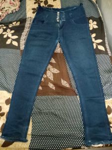 High Waisted Dark Wash Jeans