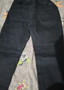 Black Embellished Jeans