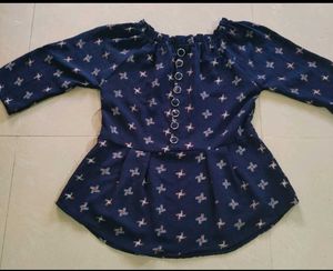 Stylish Off-Shoulder Peplum Top