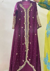 Diamond Work Suit Heavy Tail Updown Shrug
