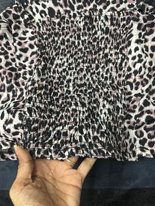 Leopard Print Tie-Strap Cami Top