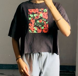 Puma Floral Logo T-Shirt
