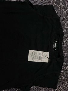 SHEIN Black T-Shirt