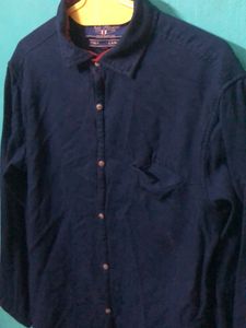 Navy Blue Full Sleeve Shirt
