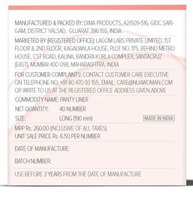 Nua Everyday Liners 40 Pices
