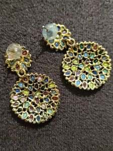 Colorful Statement Earrings