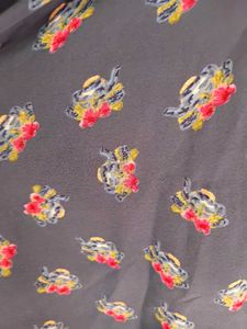 Brand New Floral Blue Skirt
