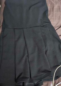Black Pleated Skirt