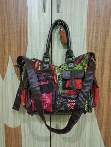 Boho Multicolor Shoulder Desigual bag