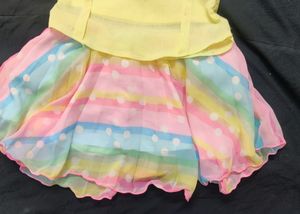 Beautiful Baby Skirt and Top For Babies 3-9 Months