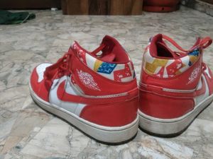 Nike 1985 Air Joban I  Red &amp; White High-Top S