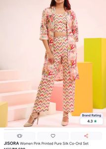 Floral Print 3-Piece Co-ord Set