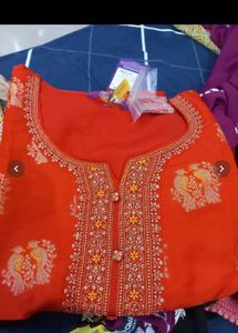 Beautiful Pink Banarasi Silk Suit set