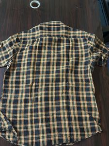 Indian Terrain Men's Plaid Short Sleeve Shirt