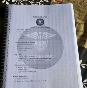 Nursing norcet,rrb,chc,phc notes