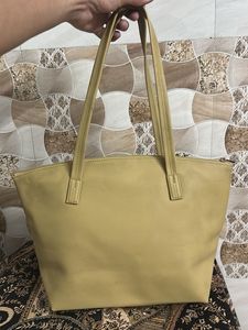 Stylish Olive Green Tote Bag