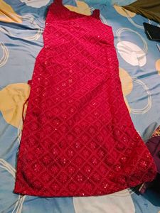 Stunning Red Ethnic Gown