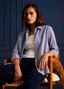 Striped Cotton Women's Shirt