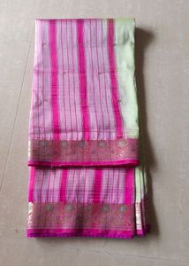 HANDLOOM WEAVING  SILK SAREE