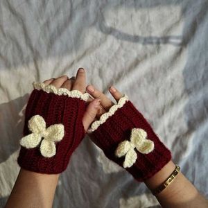 Viral Crochet Fingerless Gloves