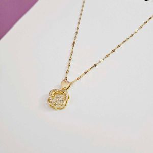 Elegant Gold Heart Pendant Necklace