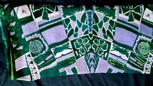 Printed Sari.
