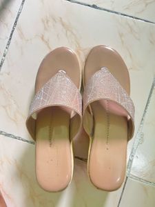 Sparkly Thong Sandals