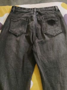 Grey Ripped Jeans