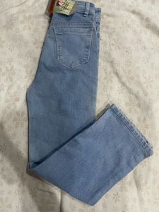 Light Wash Wide Leg Jeans