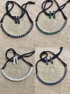 Beautiful Semi-precious Stone Necklace Set 😍
