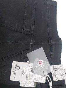 Black Cargo Jeans