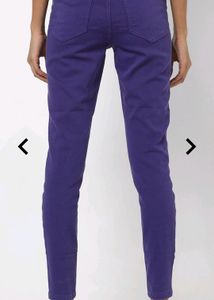 Marks Spencer Super Skinny Purple Jeggings
