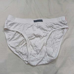 💙 Cottonworld Men's White Briefs