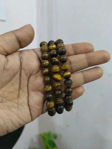 Tiger Eye Beaded Bracelet