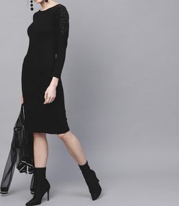 One Piece Knee Length Party Wear