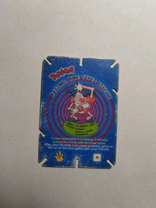 Cheetos Pokemon Jenga Card Mr MIME used