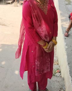 Beautiful Pink Kurta Set