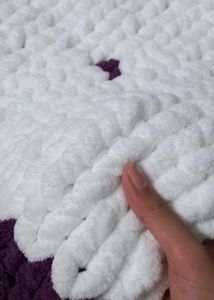Voilet Cloud Wrap - Infant blanket. (Purely new)