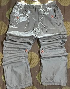 Drawstring Cargo Pants ( No button )