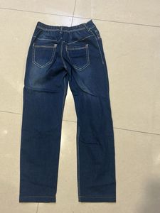 blue denim jeans