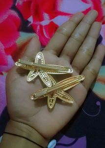 Sparkling Starfish Alligator Clips (Not used)