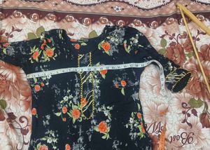 Stylish Floral Kurta with Palazzo Set