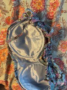 Floral Print Bikini Top