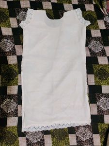 Elegant White Chikankari Kurta