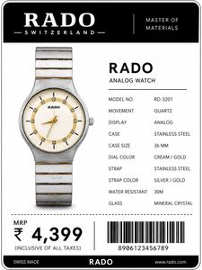 RADO 100% original vintage watch (Swiss made)