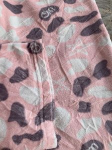 Cozy Pink Printed Pyjama Pants
