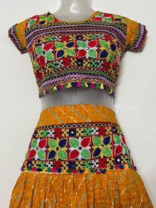 NAVRATRI Vibrant Embroidered Lehenga Choli Set