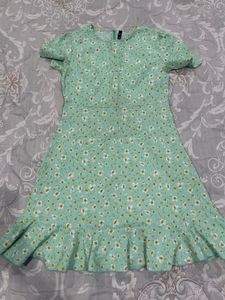 Cute Floral Print Mini Dress 👗